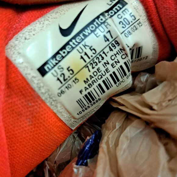 Nike CJ3 Trainer Thankful Graffiti 725231-499 Mens Size 12.5 Year 2015 - Picture 7 of 12